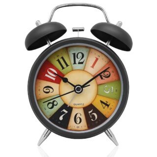 Retro Twin Bell Alarm Clock