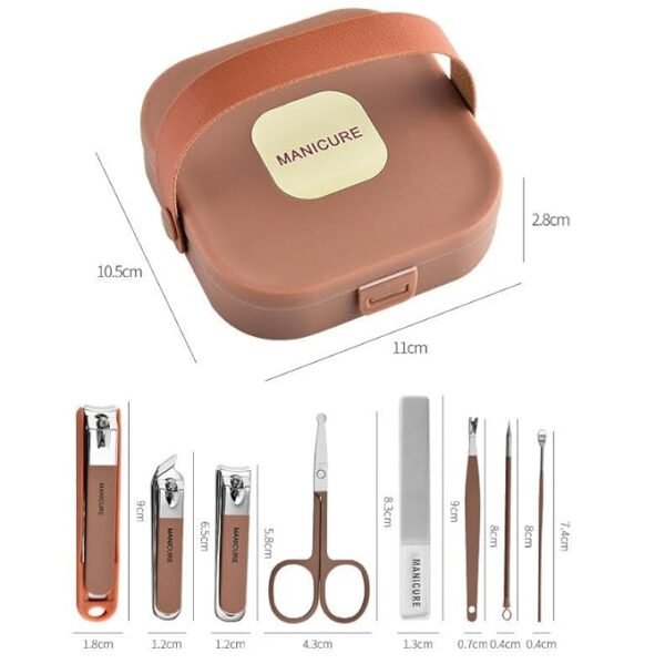 Manicure Kit 8 Pcs Set - Image 2