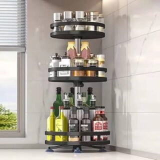 3 Layer Rotating Spice Rack