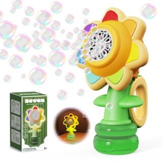 Sunflower Bubble Gun With Light