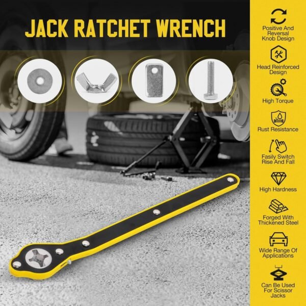 Car Jack Ratchet Wrench - Image 2